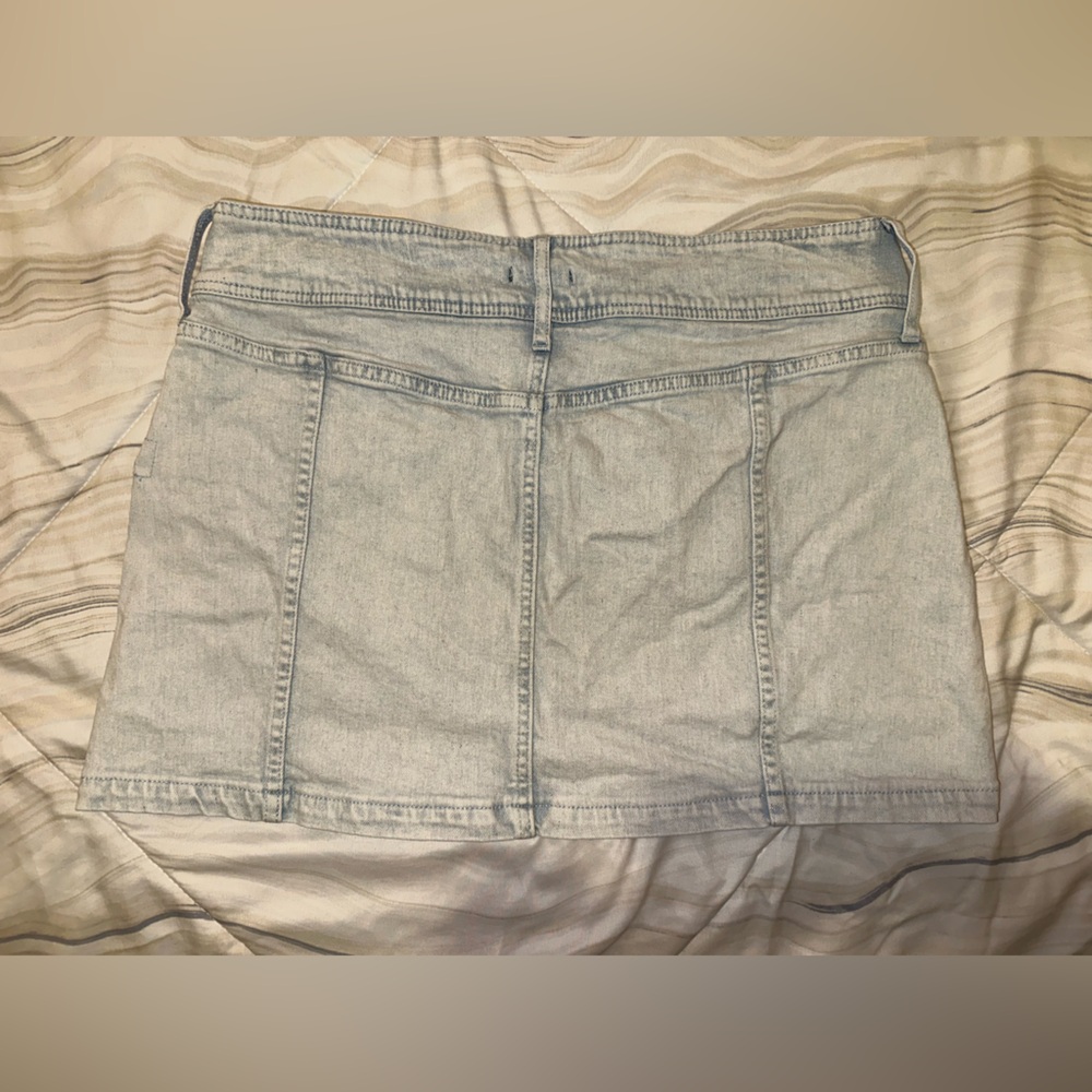 Wild‎ Fable Light Blue Denim Skirt - Picture 4 of 7